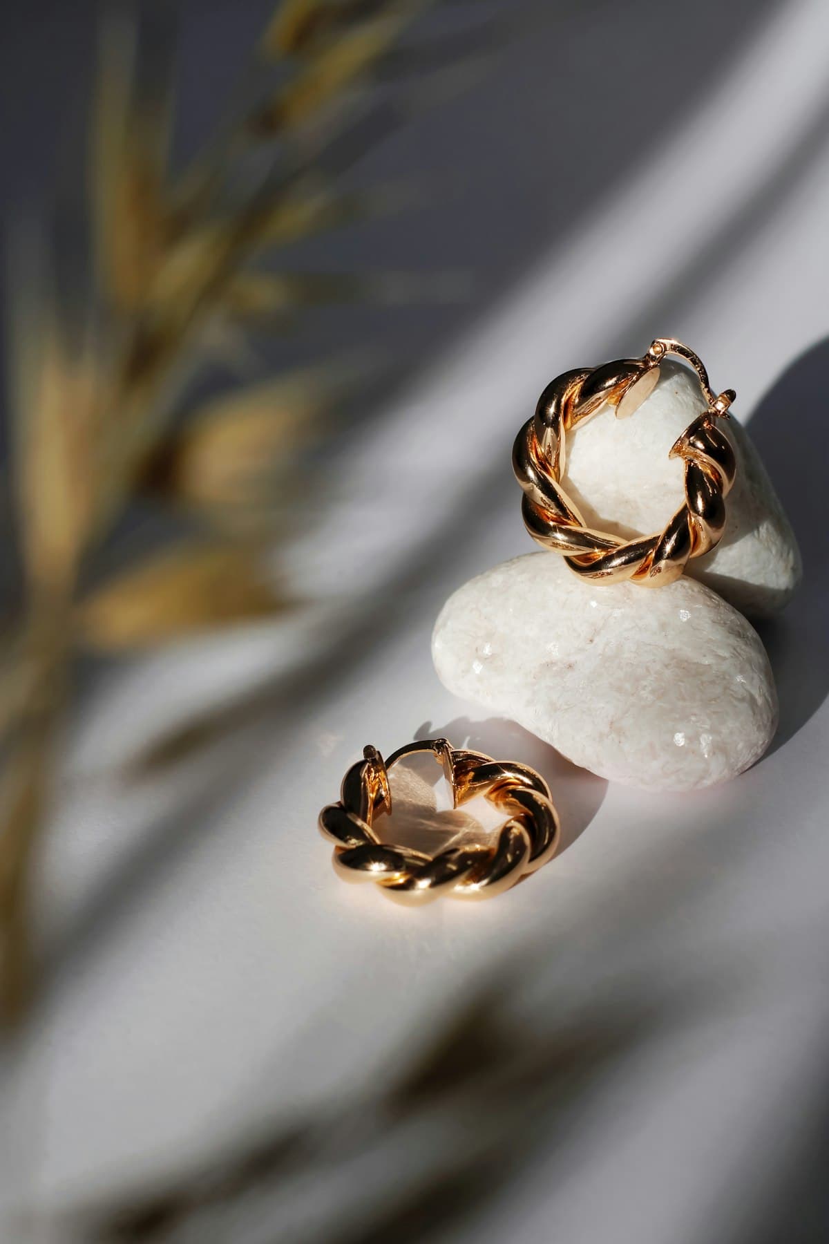Jeweller setting a stone by hand