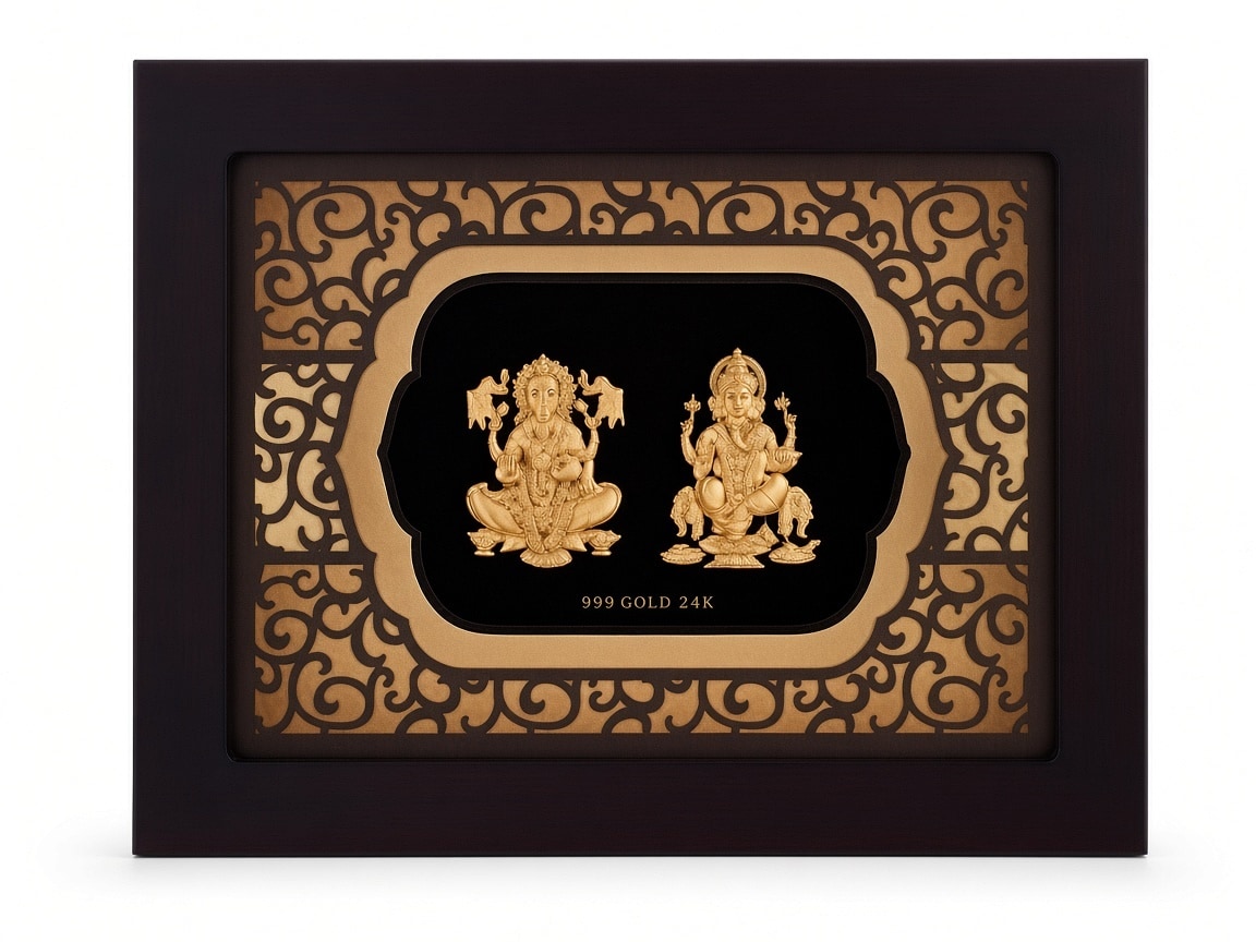 24kt gold leaf artwork of Duo Frame