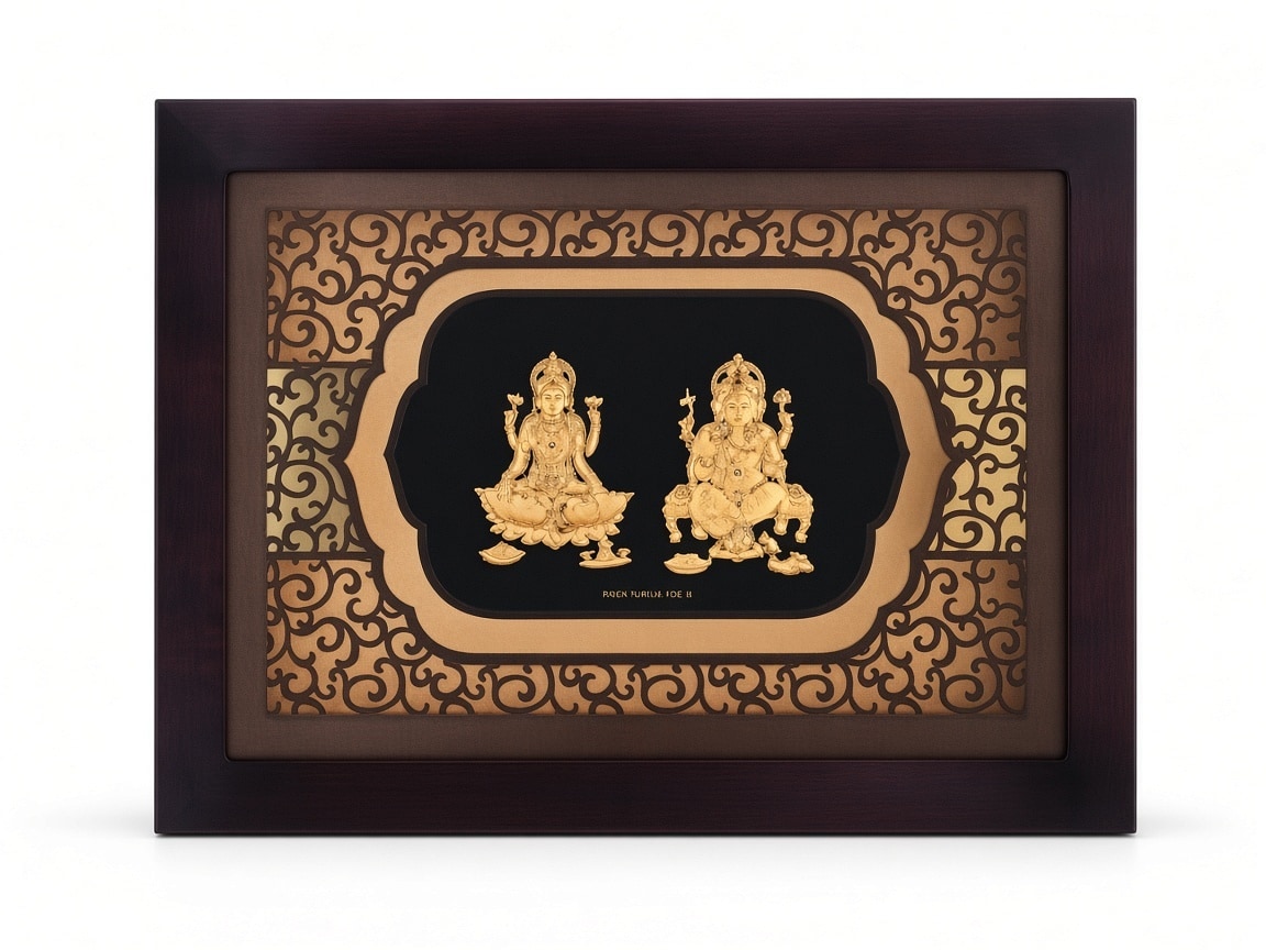 24kt gold leaf artwork of Duo Frame