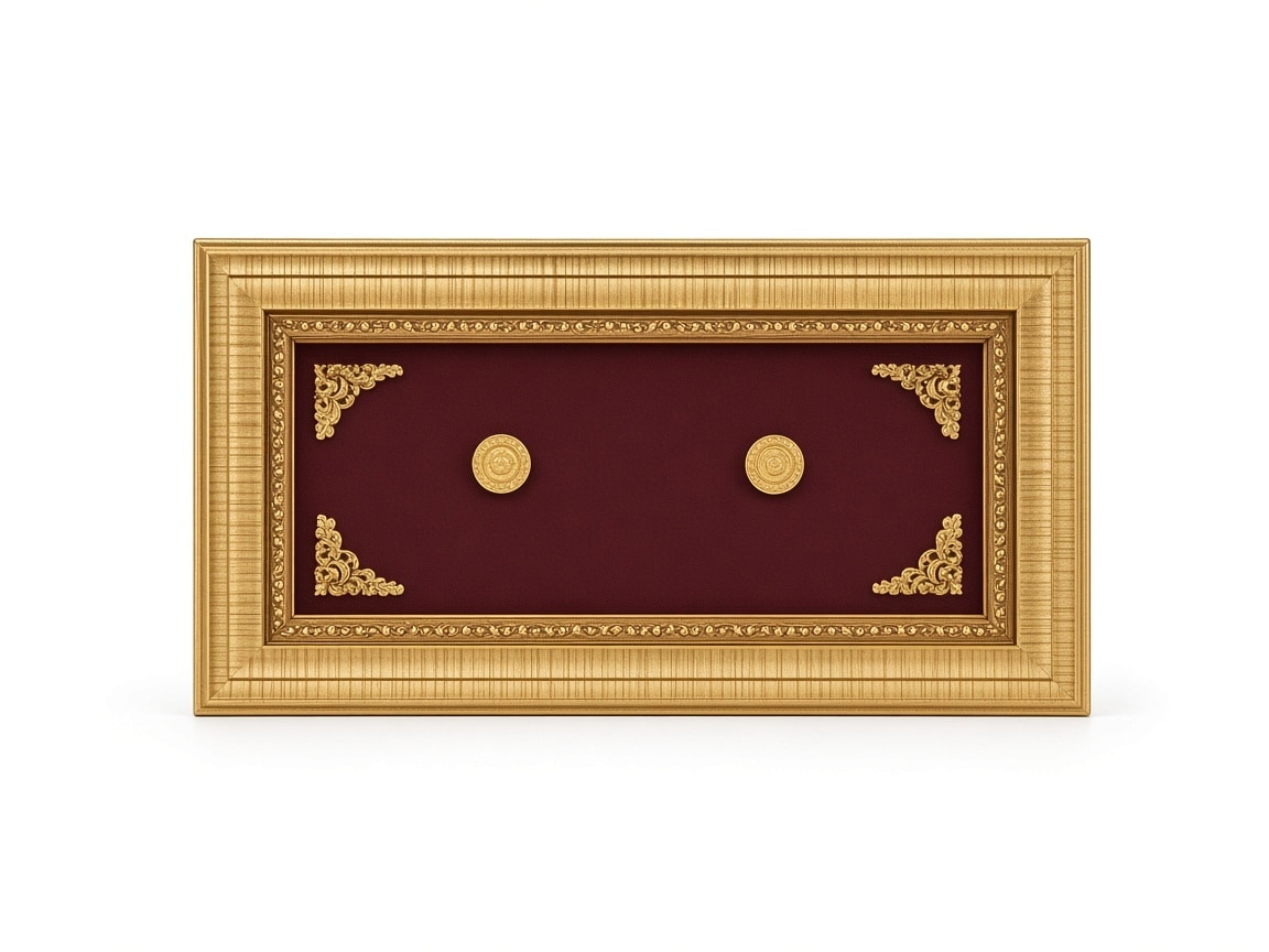 24kt gold leaf artwork of Duo Frame