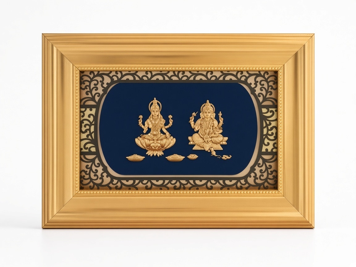 24kt gold leaf artwork of Duo Frame