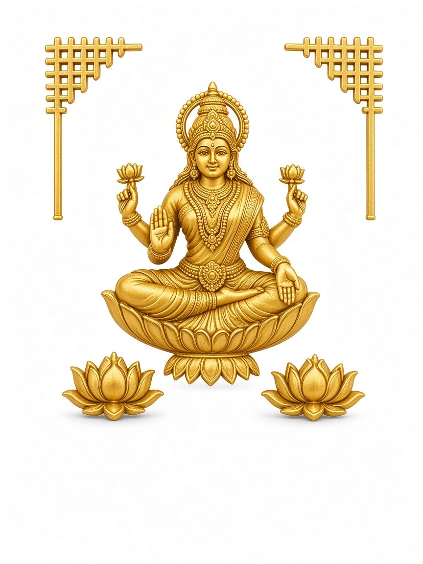 24kt gold leaf artwork of Jagannath