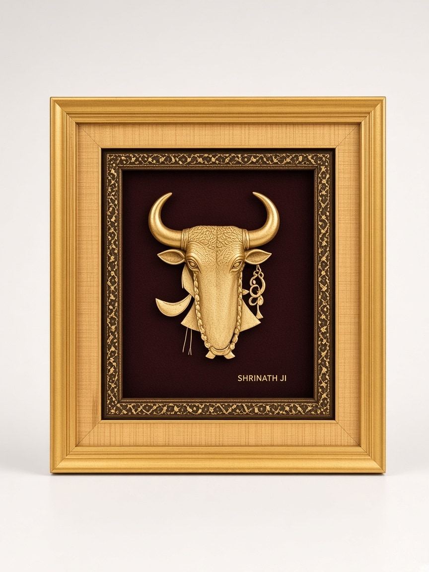 24kt gold leaf artwork of Parshwanath Ji